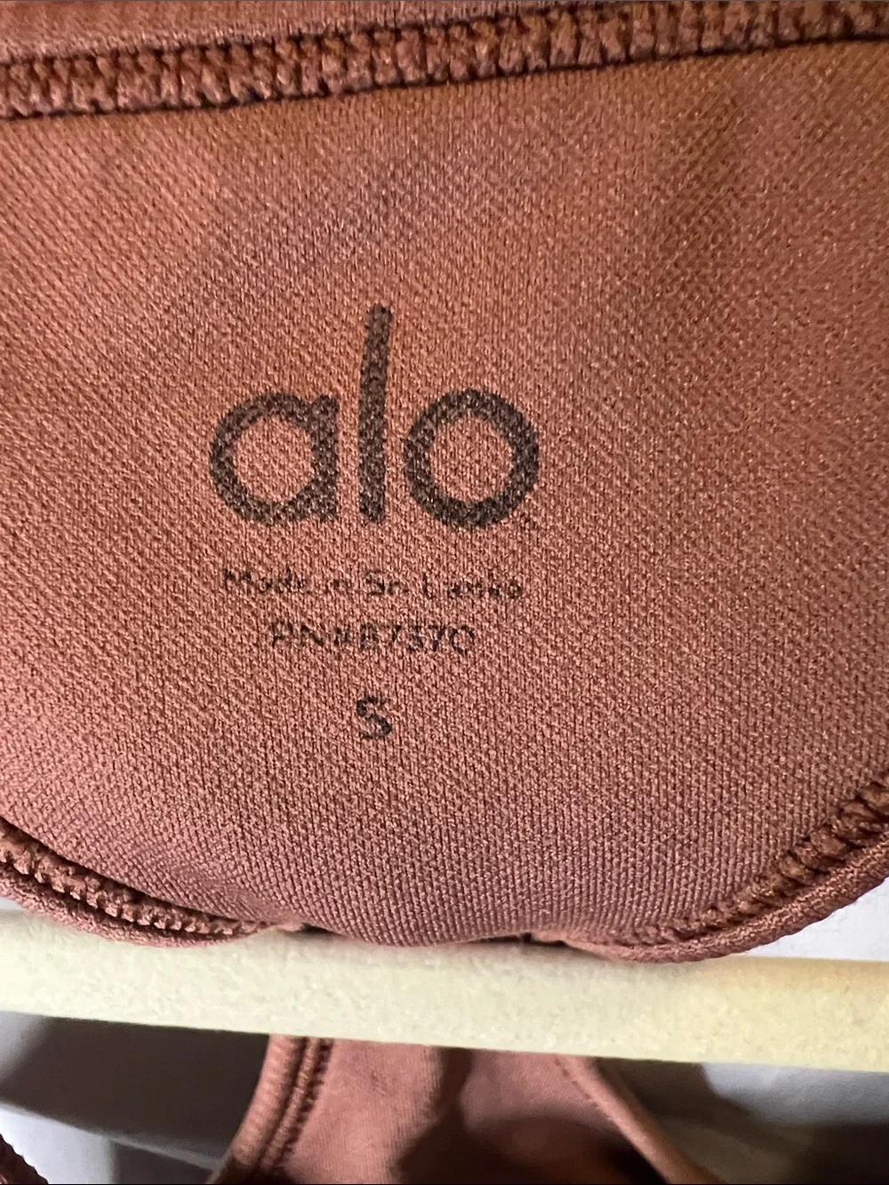 ALO Seamless Ribbed Bra